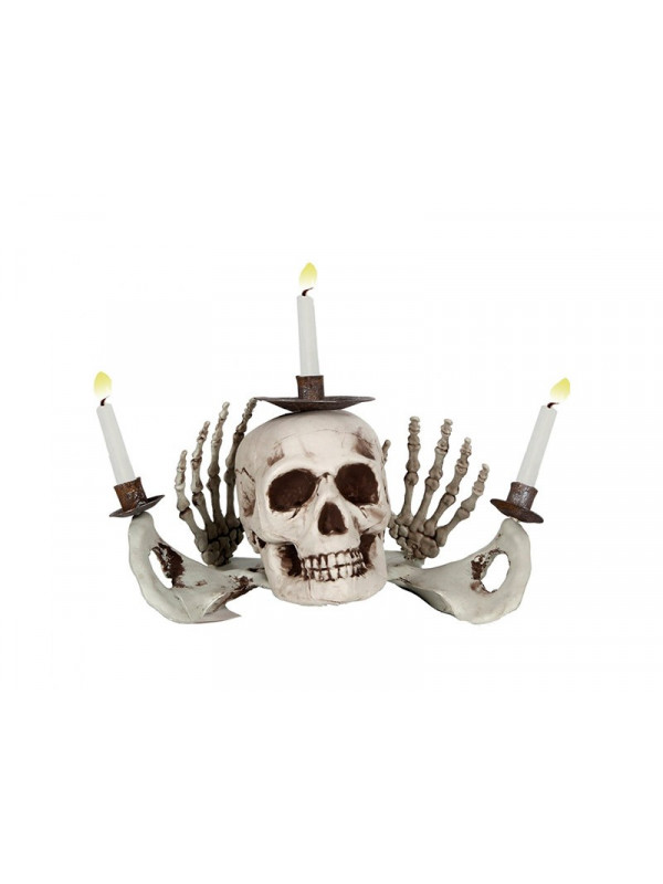 Candelabro calavera