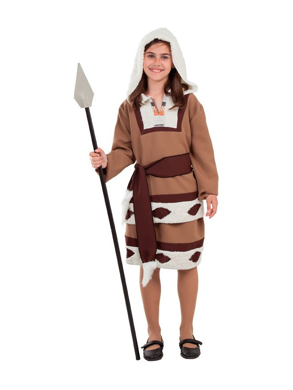 Disfraz de esquimal para niña