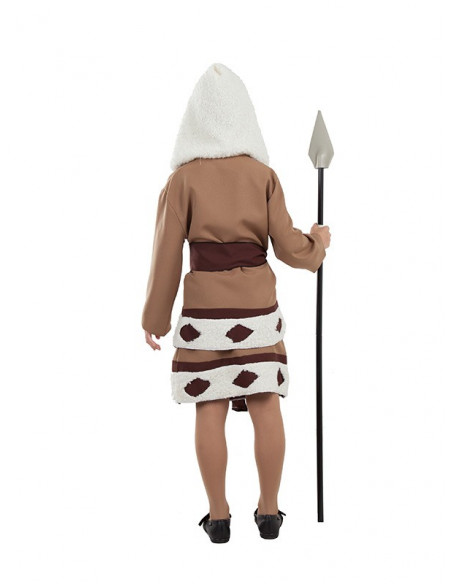 Disfraz de esquimal para niña trasera