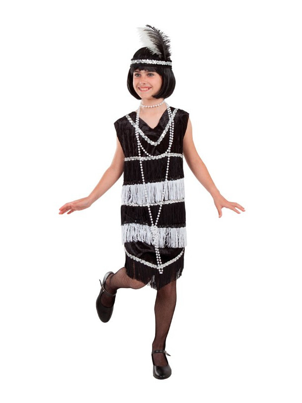 Disfraz años 20 para niña