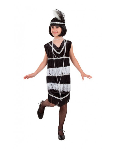 Disfraz años 20 para niña