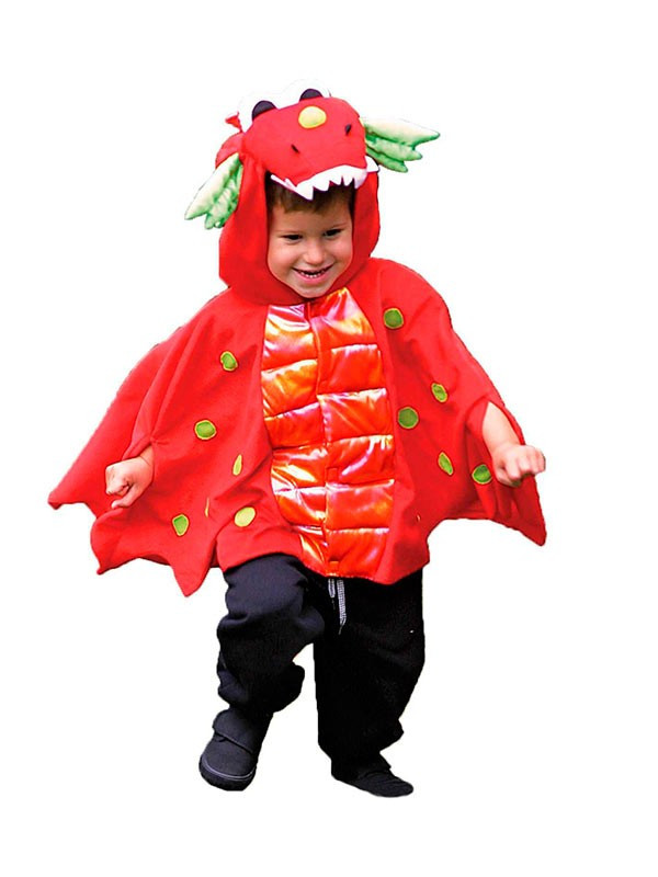 Disfraz dragón de fuego