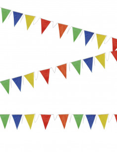 Banderines triangulares de...