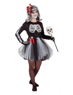 Disfraz de esqueleto tutú...