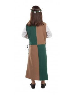 Sobrevesta medieval para niña 2