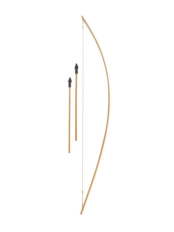 Arco de madera largo