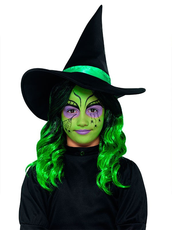 Kit maquillaje bruja infantil