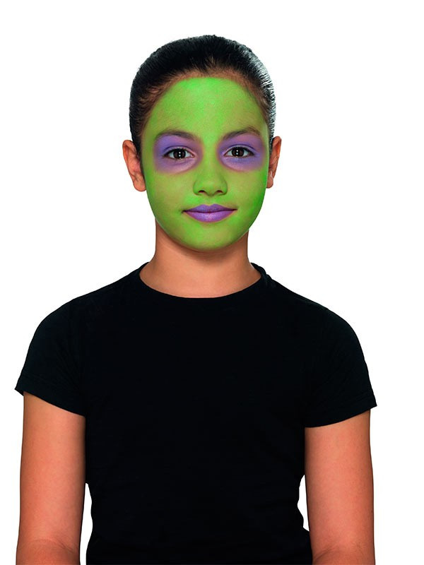 Kit maquillaje bruja infantil paso 2