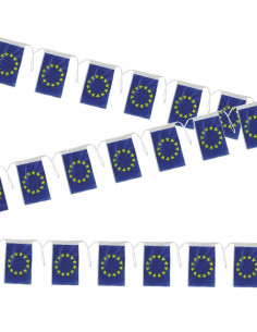 Bandera plástico de Europa