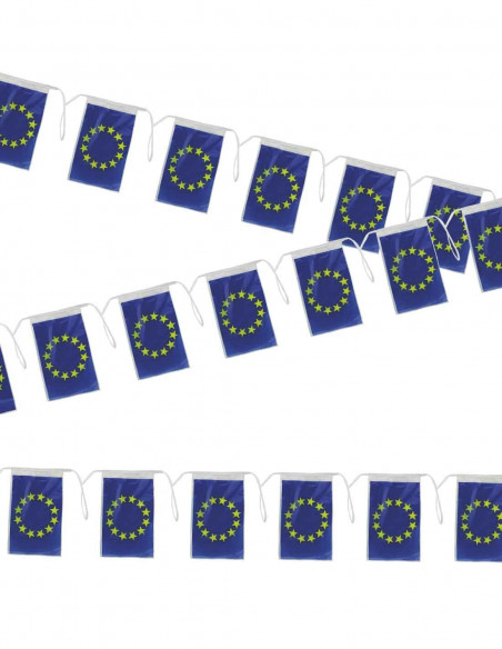 Bandera plástico de Europa