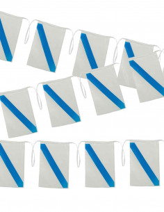 Bandera plástico de Galicia