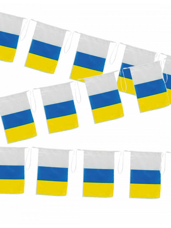 Bandera plástico de Canarias