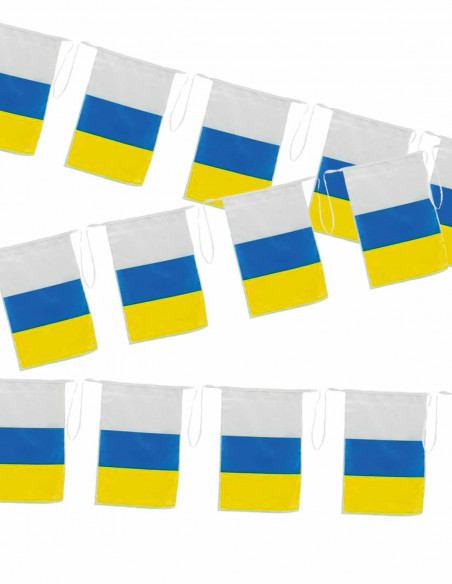 Bandera plástico de Canarias