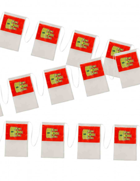 Bandera plástico Castilla La Mancha