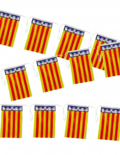 Bandera plástico de Baleares