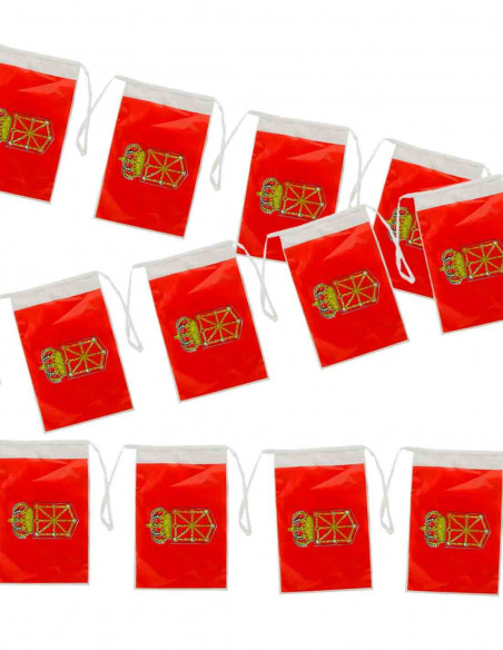 Bandera plástico de Navarra