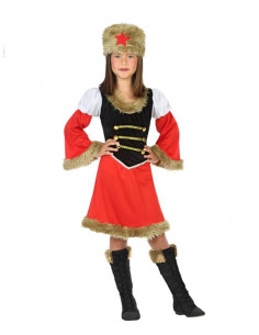 Disfraz de rusa para niña