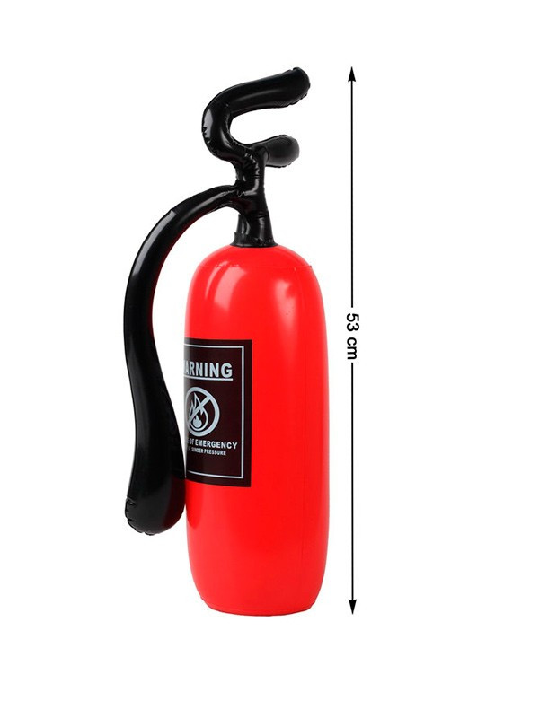 Extintor de bombero hinchable