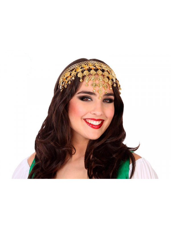 Diadema de monedas zíngara