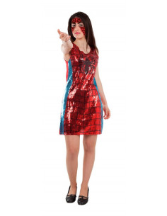 Disfraz Spider Woman lentejuelas