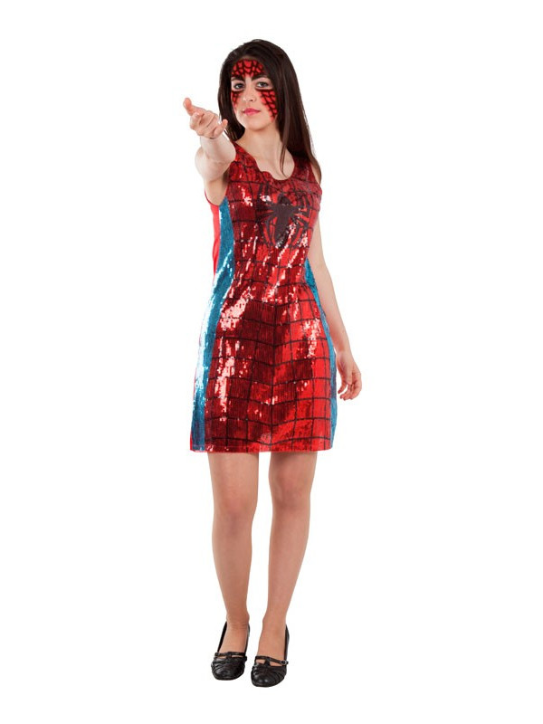 Disfraz Spider Woman lentejuelas