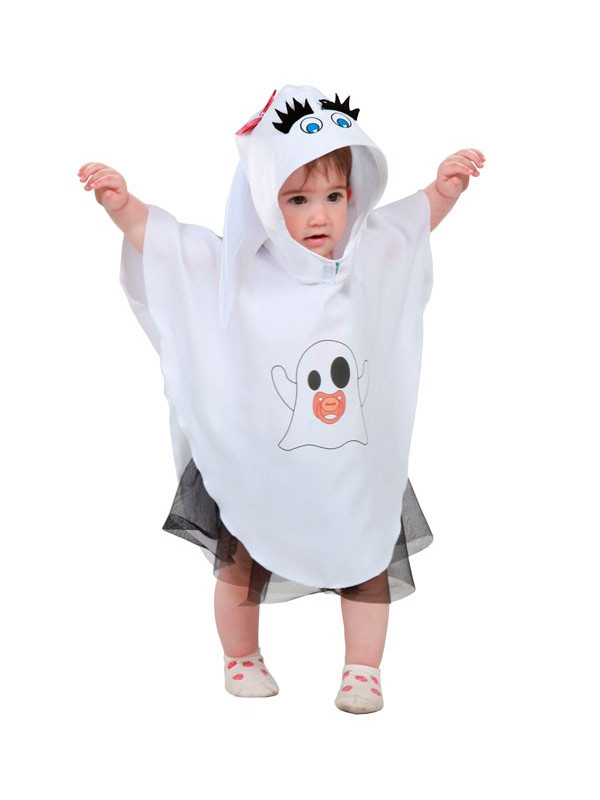 Disfraz de fantasma reina para bebé