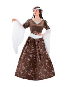 Disfraz doncella medieval