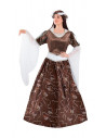 Disfraz doncella medieval
