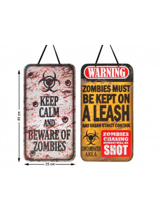 Cartel Zombies para Halloween