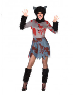 Disfraz hombre Lobo para mujer