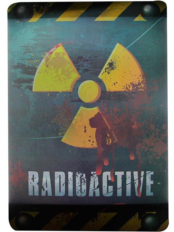 Cartel Zona Radiactiva