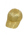 Gorra años 80 de lentejuelas