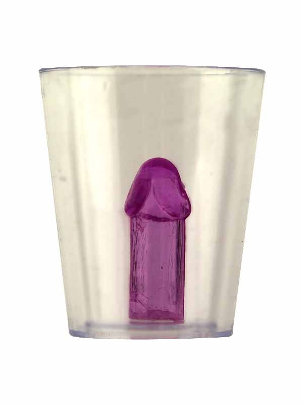 Vasos de chupito con pene
