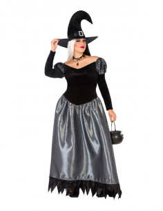 Disfraz de bruja talla grande