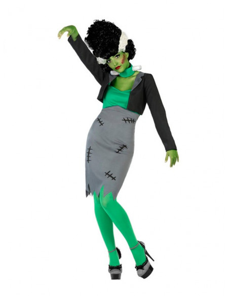 Disfraz de novia de Frankenstein para mujer