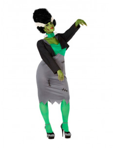 Disfraz de novia de Frankenstein para mujer 2