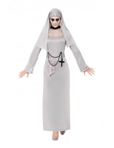 Disfraz de monja diabólica para mujer 2