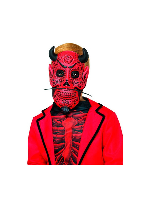 Máscara de demonio infantil