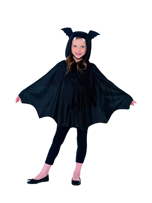 Capa de murciélago infantil chica