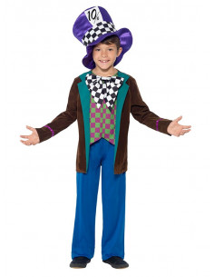 Disfraz de Sombrerero Loco infantil