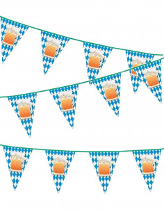 Banderines Oktoberfest triangulares