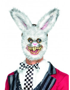 Máscara de conejo diabólico