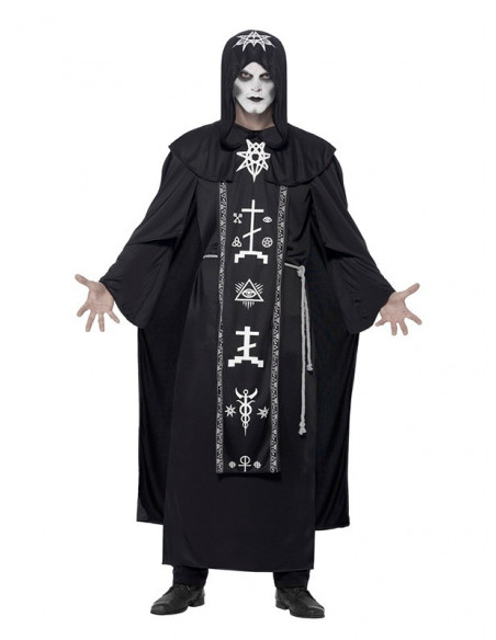 Disfraz de sacerdote de las artes oscuras unisex