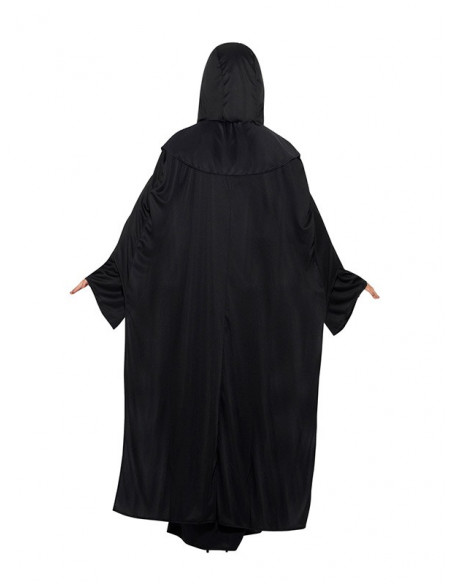 Disfraz de sacerdote de las artes oscuras unisex trasera mujer