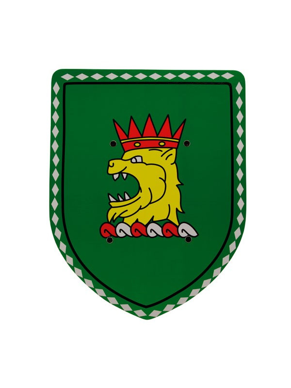 Escudo medieval madera