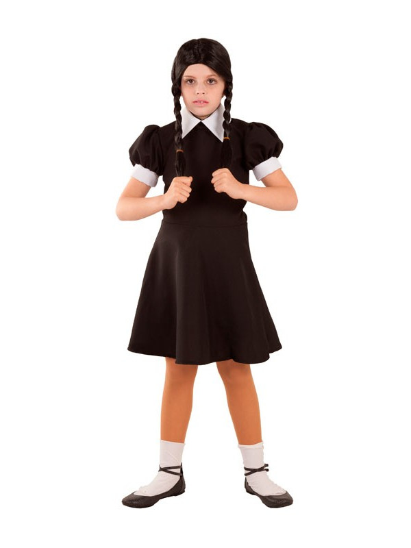 Disfraz de Miércoles para niña