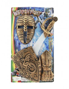 Set guerrero con luz y sonido