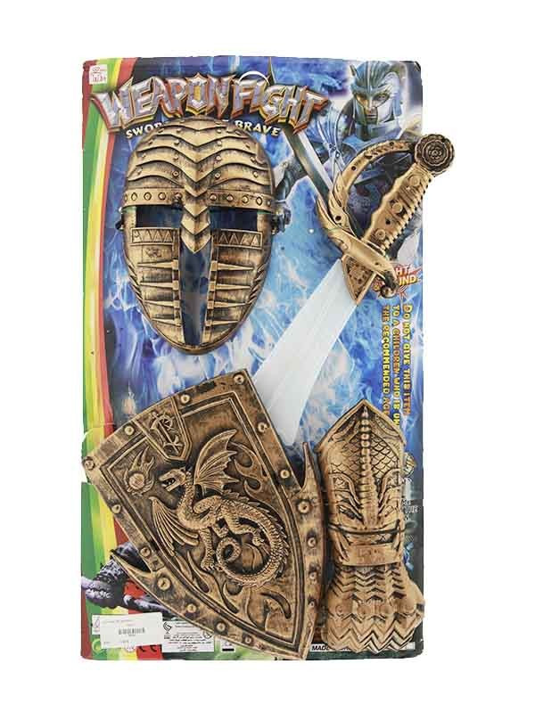 Set guerrero con luz y sonido