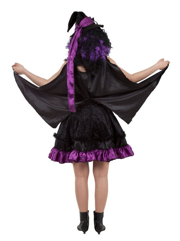 Disfraz de brujita sexy para mujer trasera