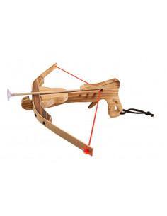 Ballesta de madera medieval